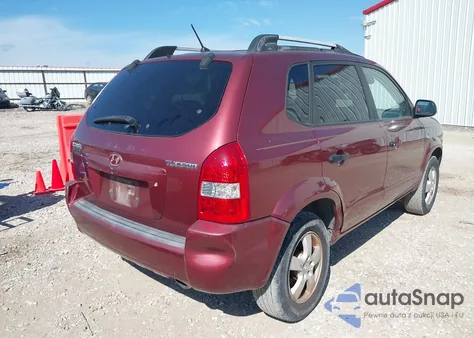 2007 Hyundai Tucson Gls from USA, damaged, VIN KM8JM12B67U583900